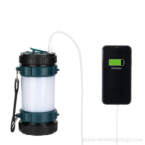 6 Modes Led Lantern Camping With Camping Flashlight